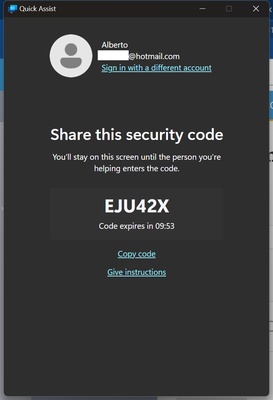 Quick Assist screenshot 1