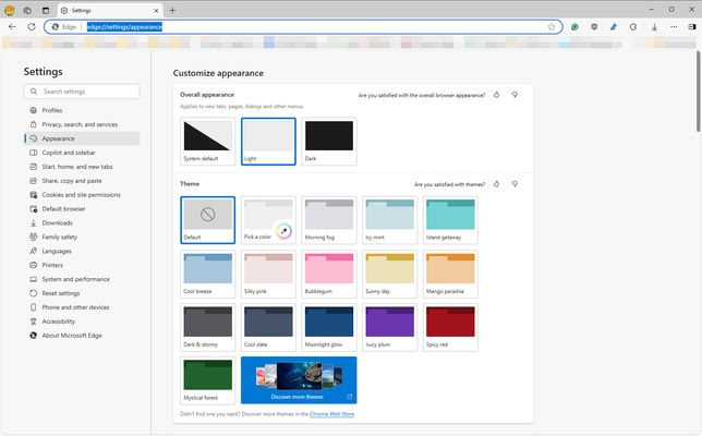 Microsoft Edge screenshot 1