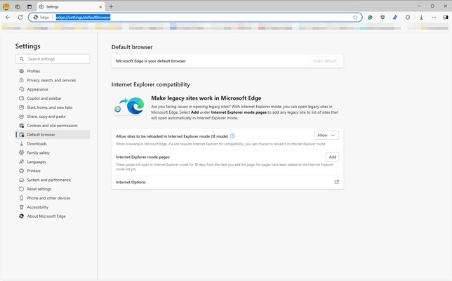 Microsoft Edge screenshot 1
