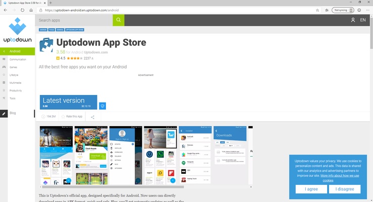Microsoft Edge screenshot 1
