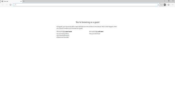 Microsoft Edge screenshot 1