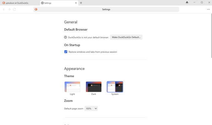 DuckDuckGo screenshot 1