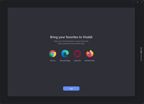 Vivaldi screenshot 1