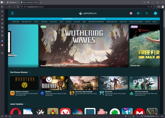 Vivaldi screenshot 1