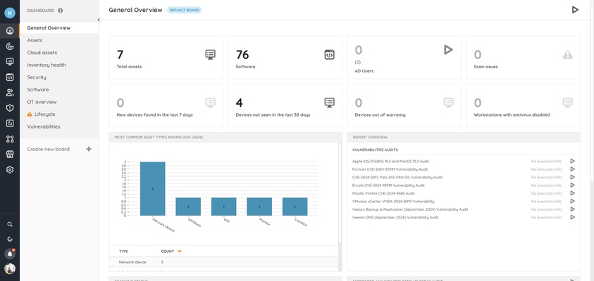 Lansweeper screenshot 1