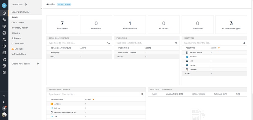 Lansweeper screenshot 1