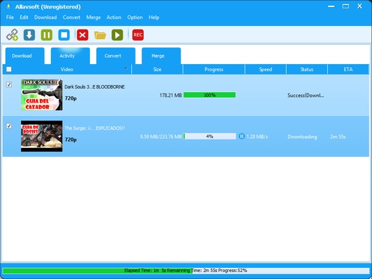 Allavsoft screenshot 1