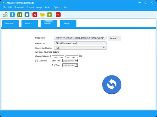 Allavsoft screenshot 1