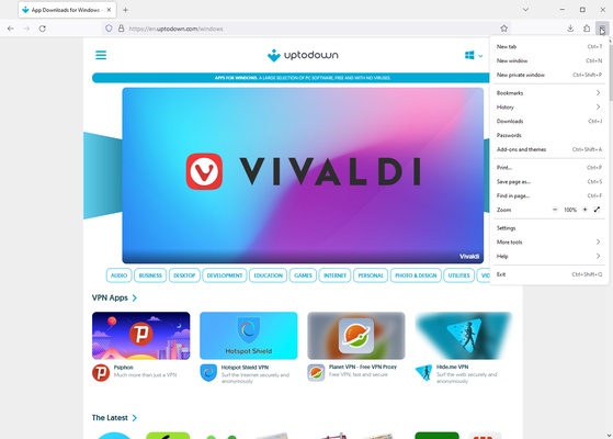 LibreWolf screenshot 1