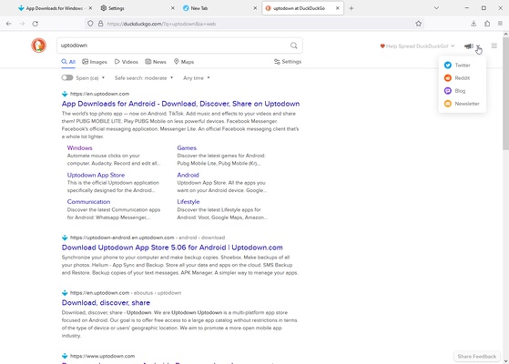 LibreWolf screenshot 1