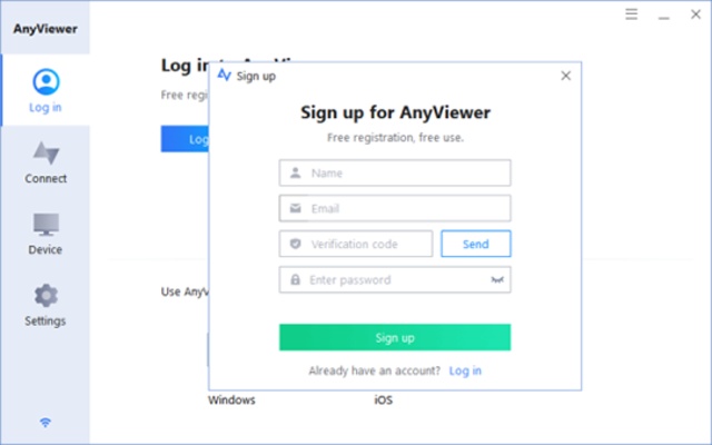 AnyViewer screenshot 1