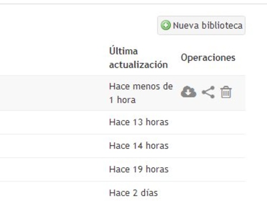 Seafile screenshot 1