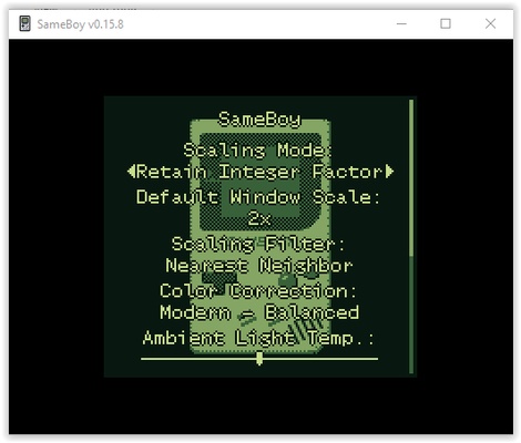 SameBoy screenshot 1
