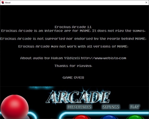 Erockus Arcade screenshot 1