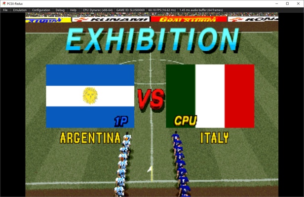 PCSX-Redux screenshot 1