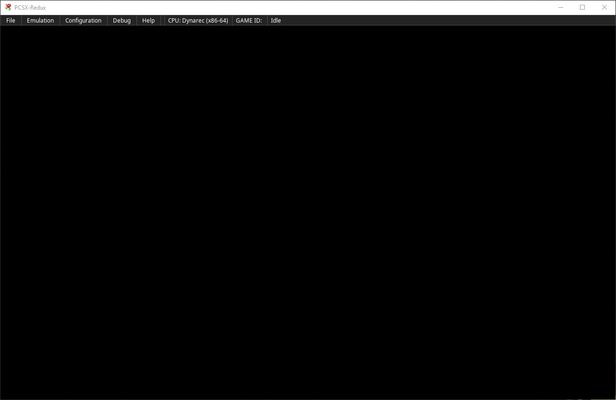 PCSX-Redux screenshot 1