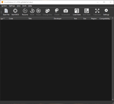DuckStation screenshot 1