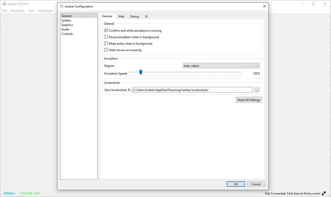 Azahar Emulator screenshot 1