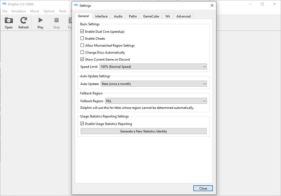 Dolphin Emulator screenshot 1