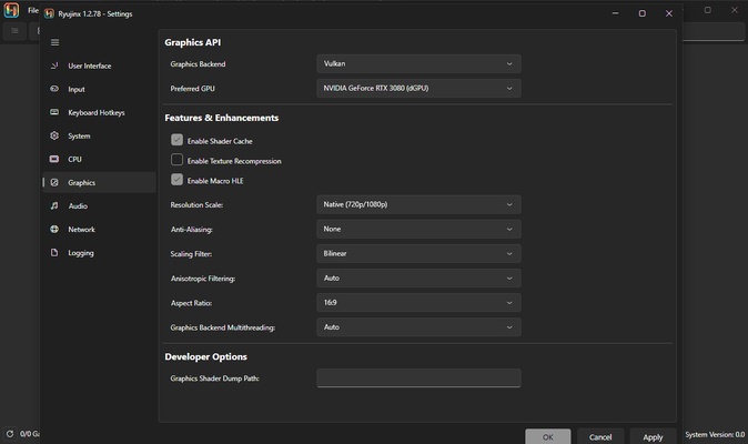 Ryujinx screenshot 1