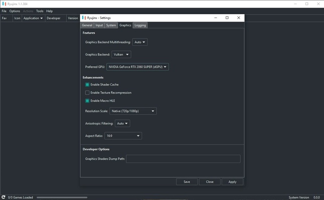Ryujinx screenshot 1