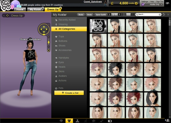 IMVU screenshot 1