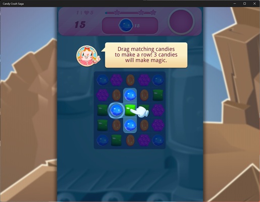 Candy Crush Saga screenshot 1