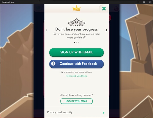 Candy Crush Saga screenshot 1