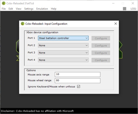 Cxbx-Reloaded screenshot 1
