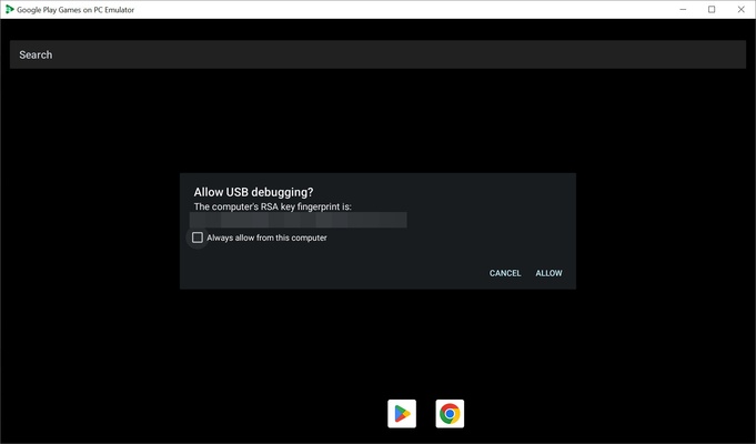 Google Play Games on PC Developer Emulator screenshot 1