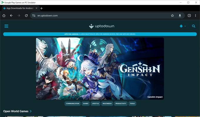 Google Play Games on PC Developer Emulator screenshot 1