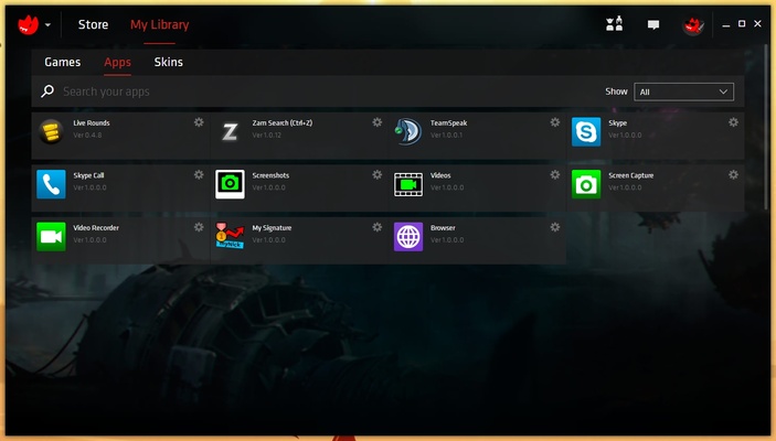 Overwolf screenshot 1