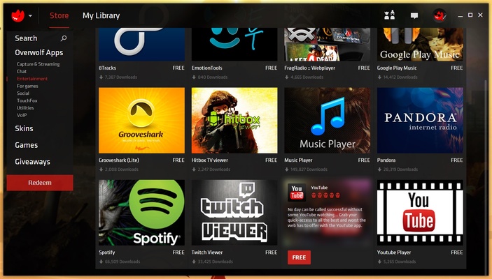 Overwolf screenshot 1