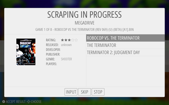 EmulationStation screenshot 1