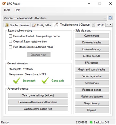 SRC Repair screenshot 1