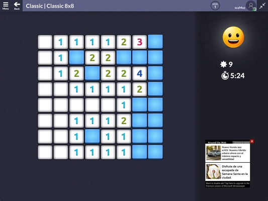 Microsoft Minesweeper screenshot 1