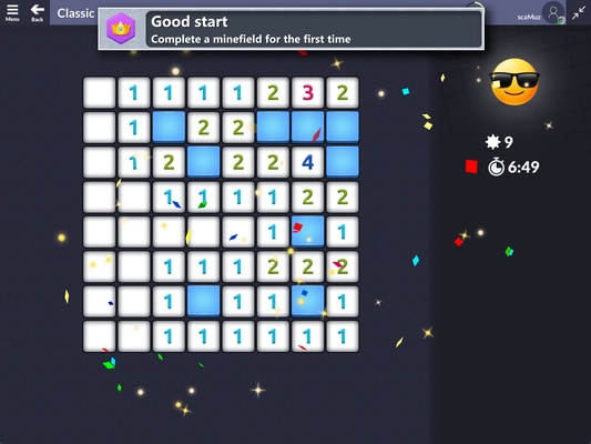 Microsoft Minesweeper screenshot 1