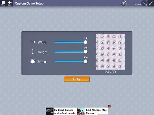 Microsoft Minesweeper screenshot 1