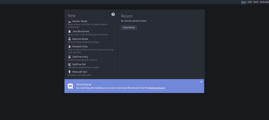 Blockbench screenshot 1