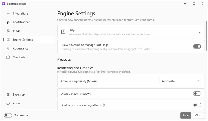 Bloxstrap screenshot 1