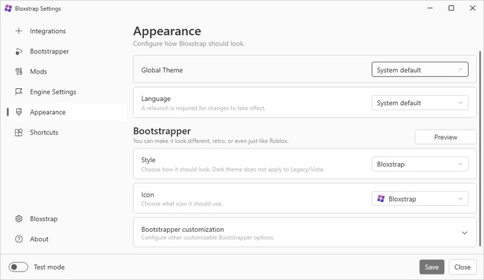 Bloxstrap screenshot 1