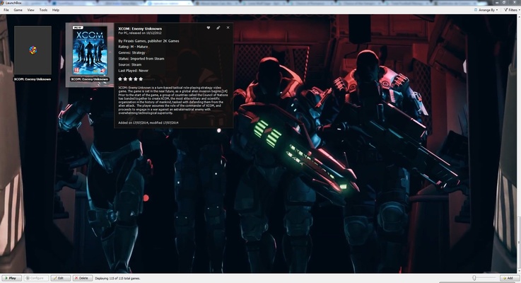 LaunchBox screenshot 1