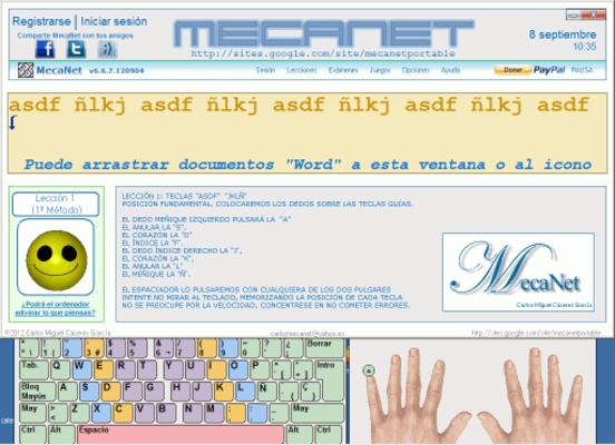 MecaNet screenshot 1