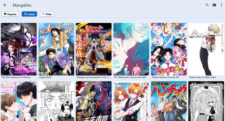 Mangayomi screenshot 1