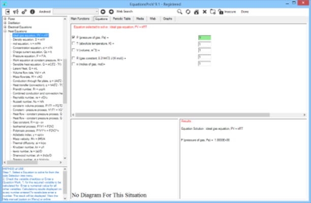 EquationsPro screenshot 1