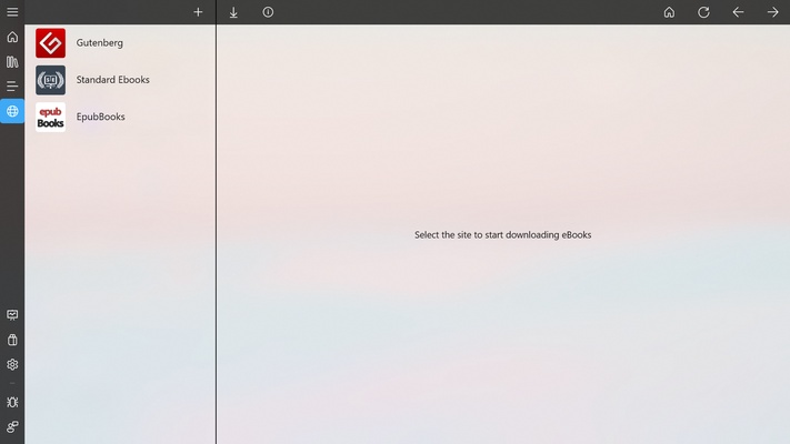 Aquile Reader screenshot 1