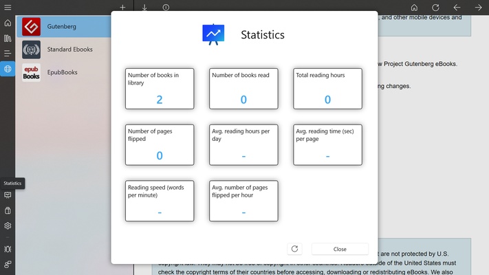 Aquile Reader screenshot 1