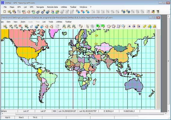 OkMap screenshot 1