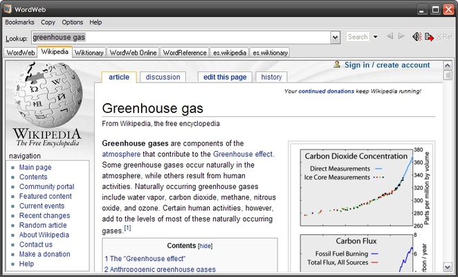 Wordweb screenshot 1