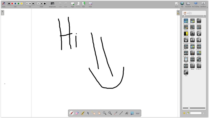 OpenBoard screenshot 1